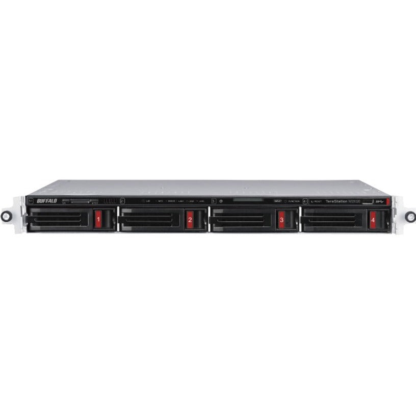 BUFFALO TeraStation WS5420 4-Bay Rackmount Windows Server IoT 2019 NAS 16TB Hard Drives Included WS5420RN16S9