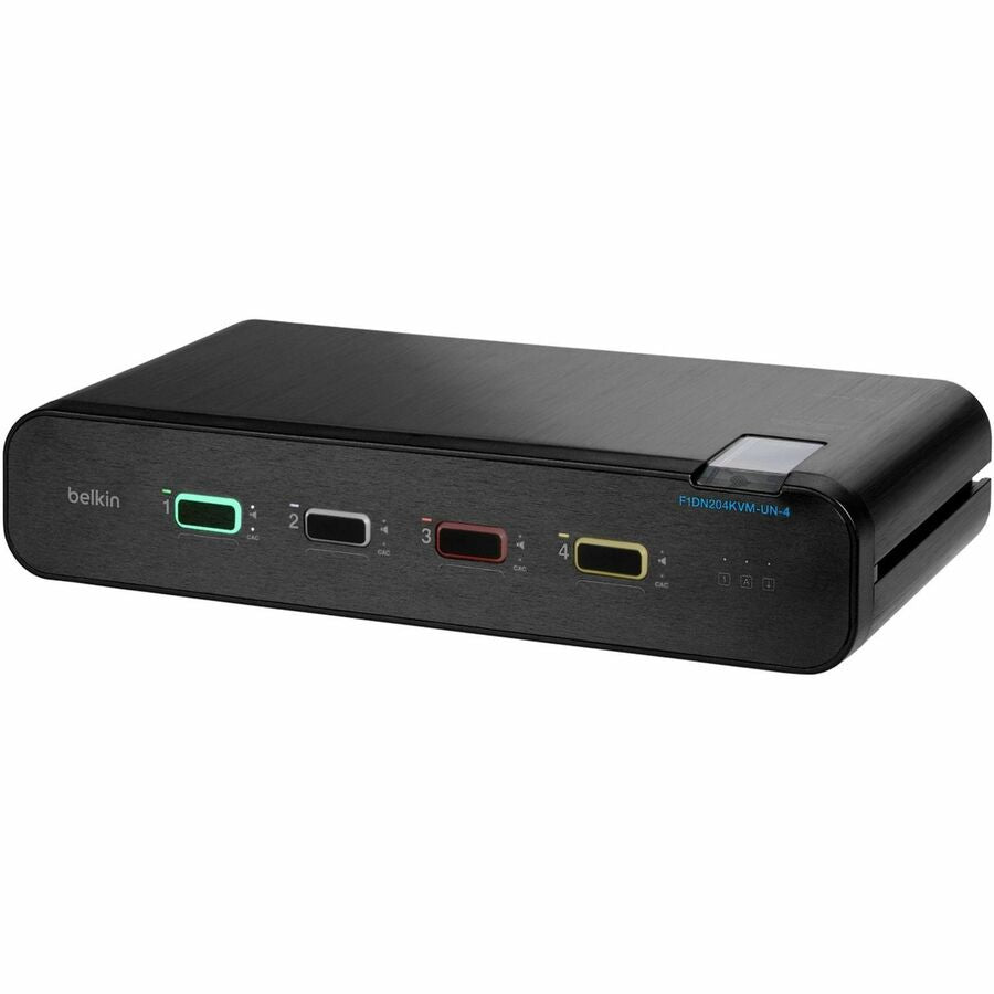 Belkin Universal 2nd Gen Secure KVM Switch, 4-Port Dual Head w/ CAC F1DN204KVM-UN-4