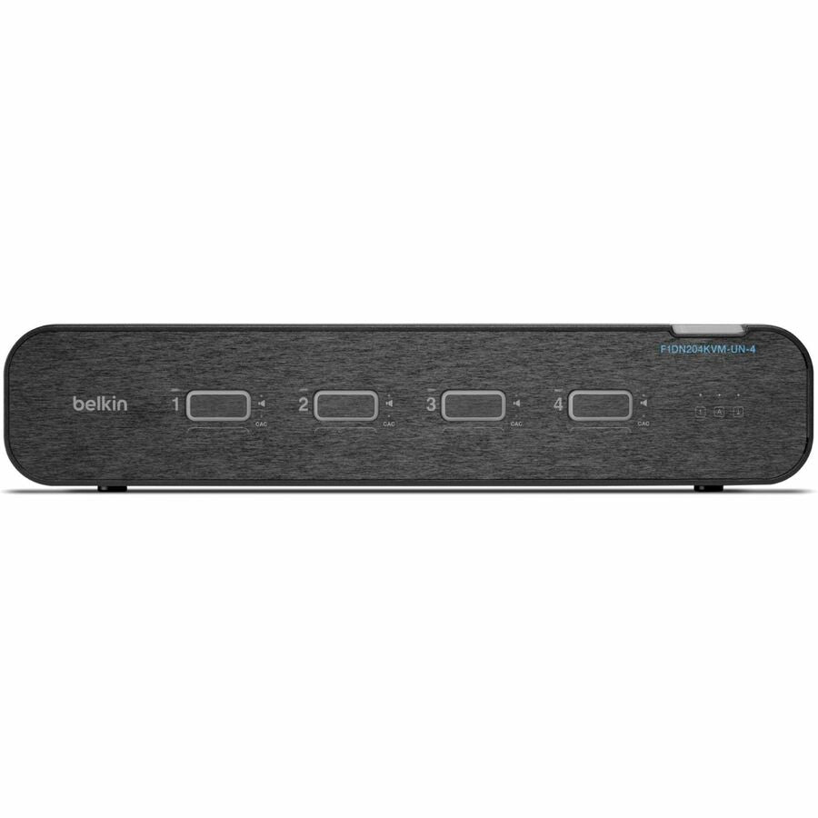 Belkin Universal 2nd Gen Secure KVM Switch, 4-Port Dual Head w/ CAC F1DN204KVM-UN-4