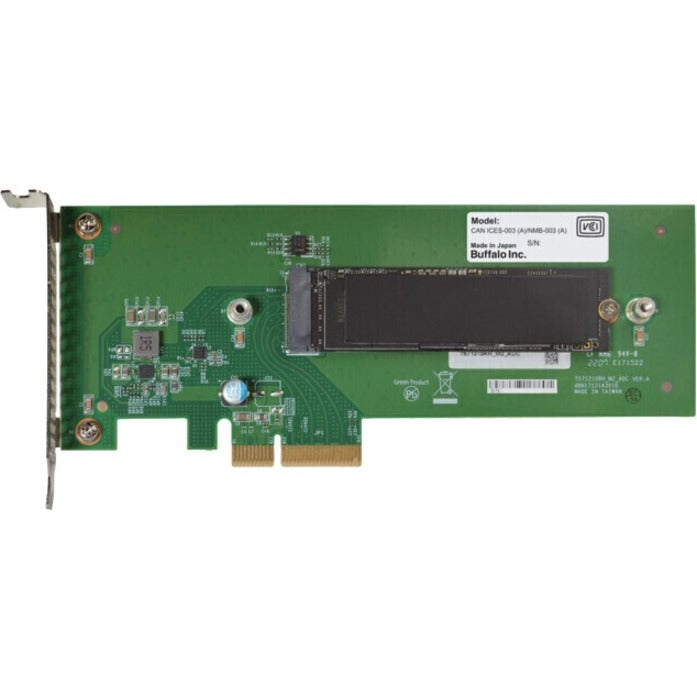 Buffalo OP-NVSSD OP-NVSSD-512G 512 GB Solid State Drive - M.2 Internal - PCI Express NVMe (PCI Express NVMe 4.0 x4) OP-NVSSD-512G