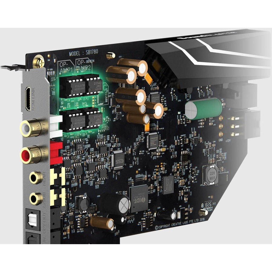 Creative Sound Blaster AE-9 PCIe Sound Card w/Breakout Box 70SB178000000