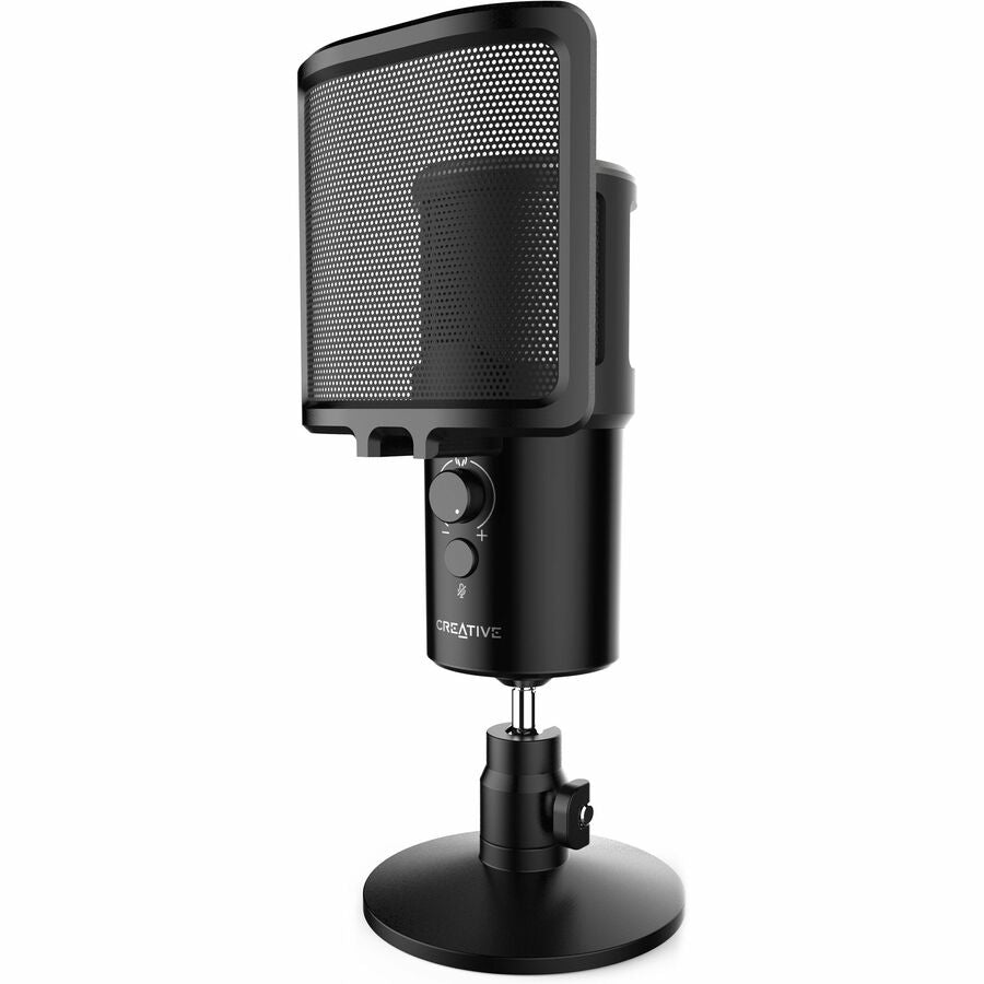 Creative Live! Mic M3 Wired Condenser Microphone for Monitoring, Voice, Communication System, Live Streaming, Broadcasting, Recording, Gaming 70SA017000000