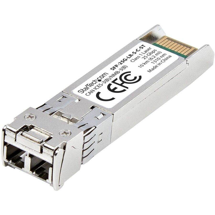 StarTech.com Cisco SFP-25G-SR-S Compatible SFP28 Module, 25Gb Multimode Fiber (MMF), 25GBASE-SR LC Transceiver, 100m (328ft), DDM/DOM SFP-25G-SR-S-C-ST