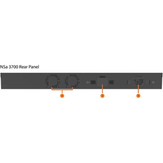 SonicWall NSA 3700 Network Security/Firewall Appliance 02-SSC-8723