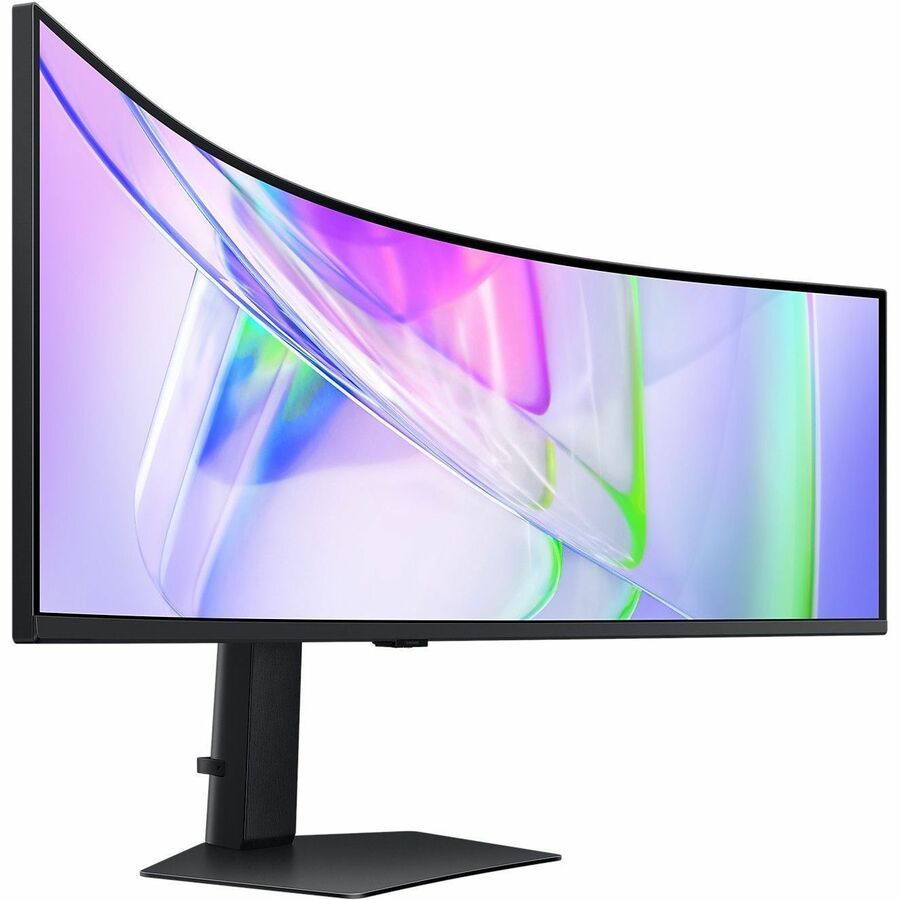 Samsung ViewFinity S9 S49C954UAN 49" Class Dual Quad HD (DQHD) Curved Screen Gaming LED Monitor - 32:9 - Black LS49C954UANXZA