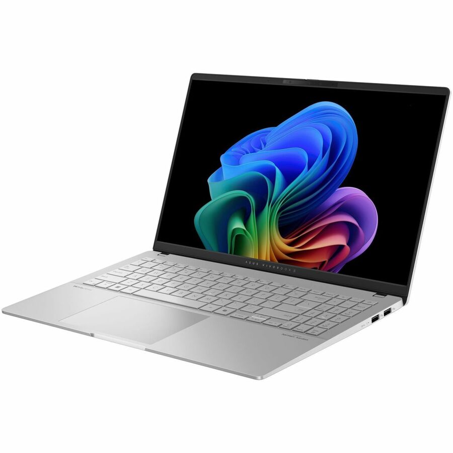 Asus Vivobook S 15 S5507 S5507QA-SB91-CB 15.6" Notebook - 3K - Qualcomm Snapdragon X Elite X1E-78-100 - 16 GB - 1 TB SSD - Cool Silver S5507QA-SB91-CB