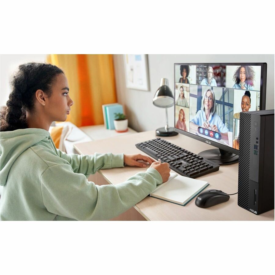 Asus S500 S500SD-D712 Desktop Computer - Intel Core i7 12th Gen i7-12700 - 512 GB SSD - Tower - Black S500SD-D712