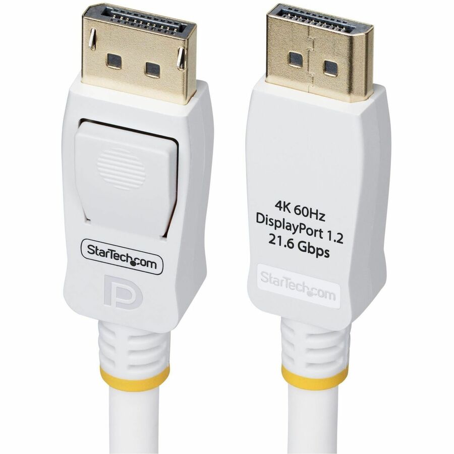 StarTech.com 10ft DisplayPort Cable - White DP12-CABLE-10FTW