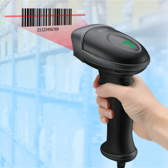 Adesso NuScan 2500TU Spill Resistant Antimicrobial 2D Barcode Scanner NUSCAN 2500TU