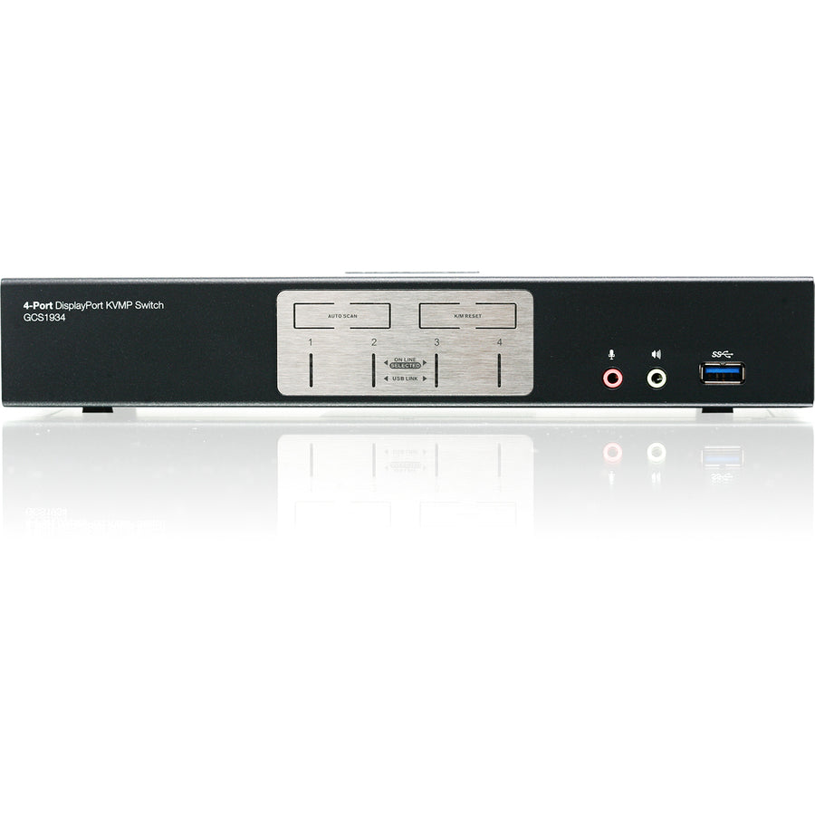 IOGEAR 4-Port DisplayPort 1.2 KVMP Switch GCS1934