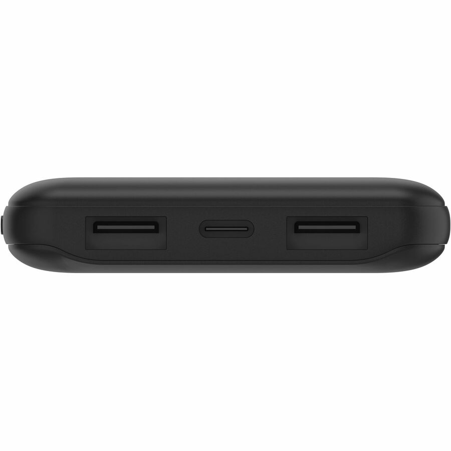 Belkin 15W USB-C 3-Port Power Bank - 10k mAh - 1xUSB-C (15W), 2xUSB-A (10W) - Portable Charger - w/ USB-C Cable - Black BPB011BTBK