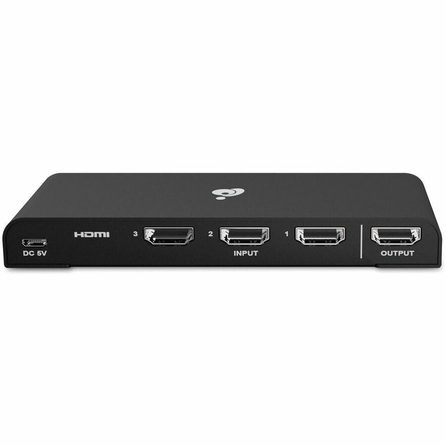 IOGEAR 3-Port True 4K UltraHD HDMI Switch GHDSW4K3