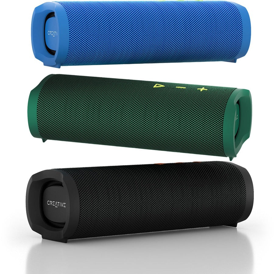 Creative MUVO Go Portable Bluetooth Speaker System Black - 20 W RMS 51MF8405AA000