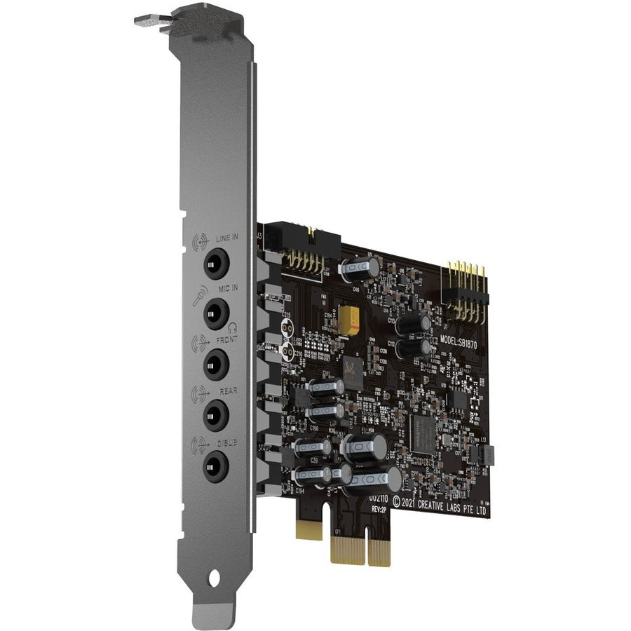 Sound Blaster Audigy Fx V2 Sound Card (with Full Height I/O Bracket) 70SB187000000