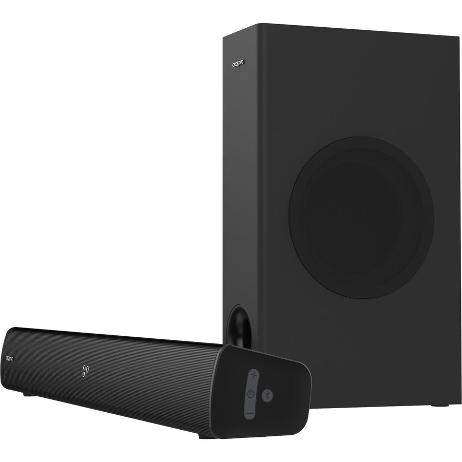 Creative Stage V2 2.1 Bluetooth Sound Bar Speaker - 80 W RMS - Black 51MF8375AA000