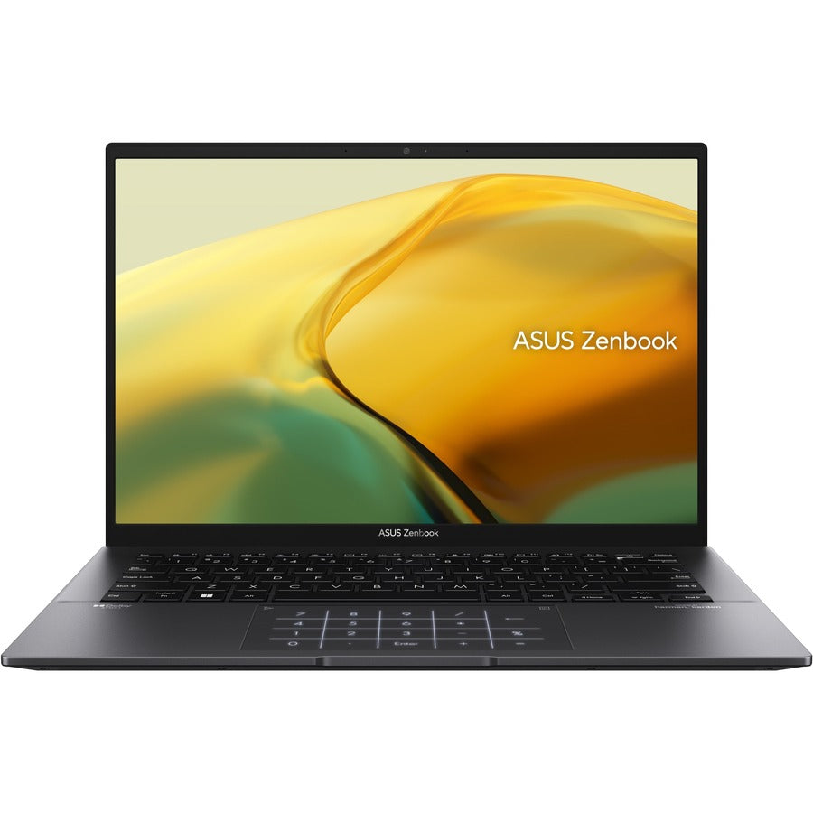 Asus Zenbook 14 OLED UM3402 UM3402YAR-DS71T-CA 14" Touchscreen Notebook - 2.8K - AMD Ryzen 7 7730U - 16 GB - 1 TB SSD - Jade Black UM3402YAR-DS71T-CA