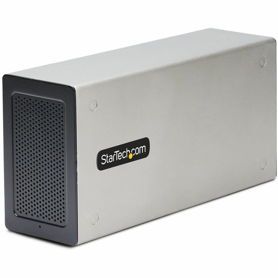 StarTech.com Thunderbolt 3 PCIe Expansion Chassis, Enclosure Box W/Dual PCI-E Slots, External PCIe Slots, 8K/4K Output Via TB3/DP 1.4 Ports 2TBT3-PCIE-ENCLOSURE