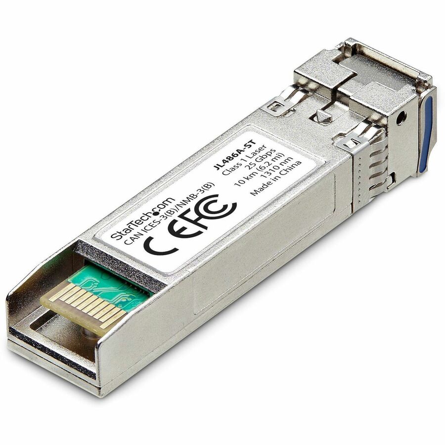 StarTech.com HPE JL486A Compatible SFP28 Module, 25GBase-LR, 25Gb Single Mode Fiber (SMF), LC Transceiver, 10km (6.2mi), DDM/DOM JL486A-ST