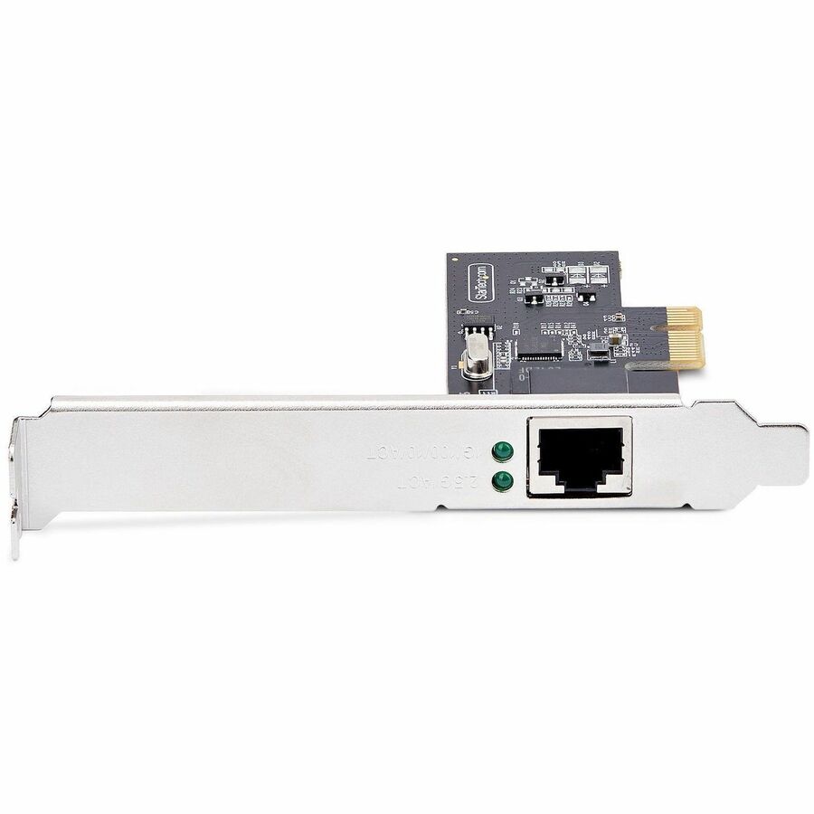 StarTech.com 1-Port 2.5G NBASE-T PCIe Network Card, Computer Network Interface Card, Intel&reg;I225-V; Single-Port Ethernet, Multi-Gigabit NIC PR12GI-NETWORK-CARD