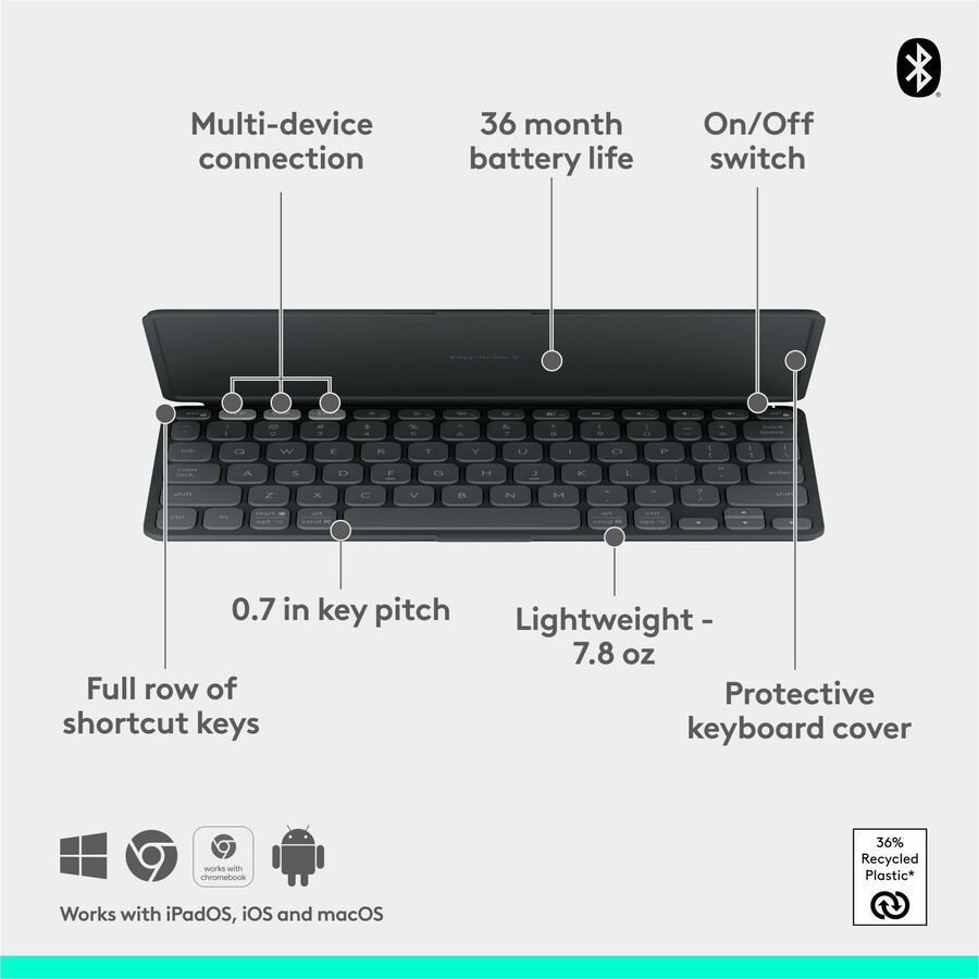 Logitech Keys-To-Go 2 Keyboard 920-012867