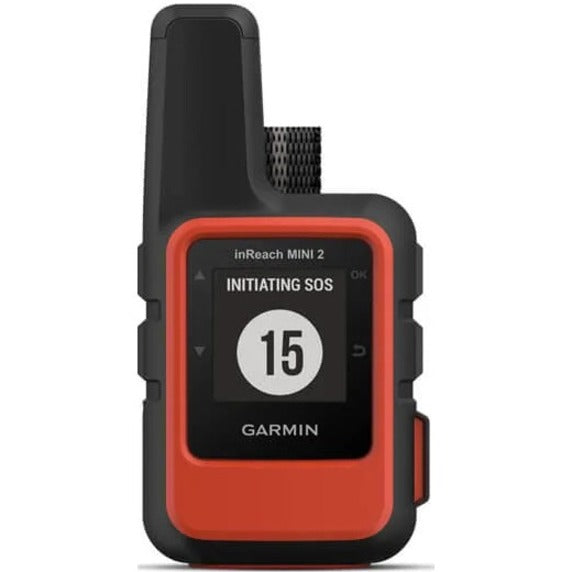 Garmin inReach Mini 2 Handheld GPS Navigator - Flame Red - Rugged - Portable, Handheld 010-02602-00