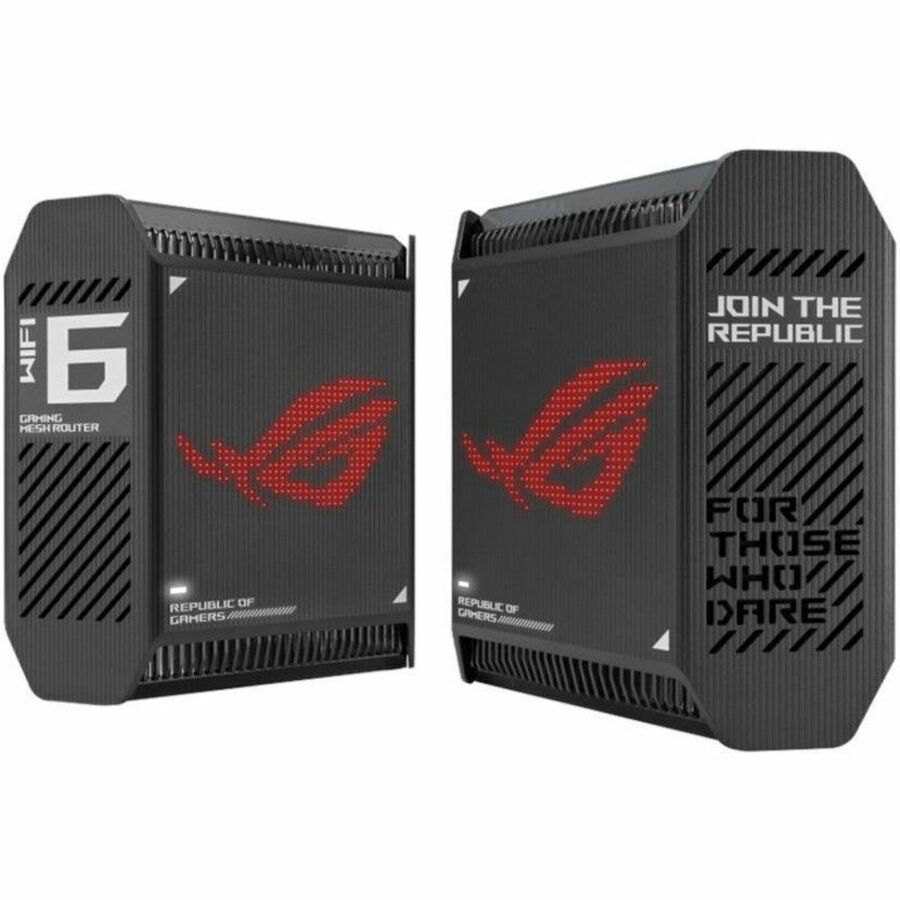 Asus ROG Rapture GT6(W-2-PK) Wi-Fi 6 IEEE 802.11a/g/n/ac/ax Ethernet Wireless Router GT6 (W-2-PK)