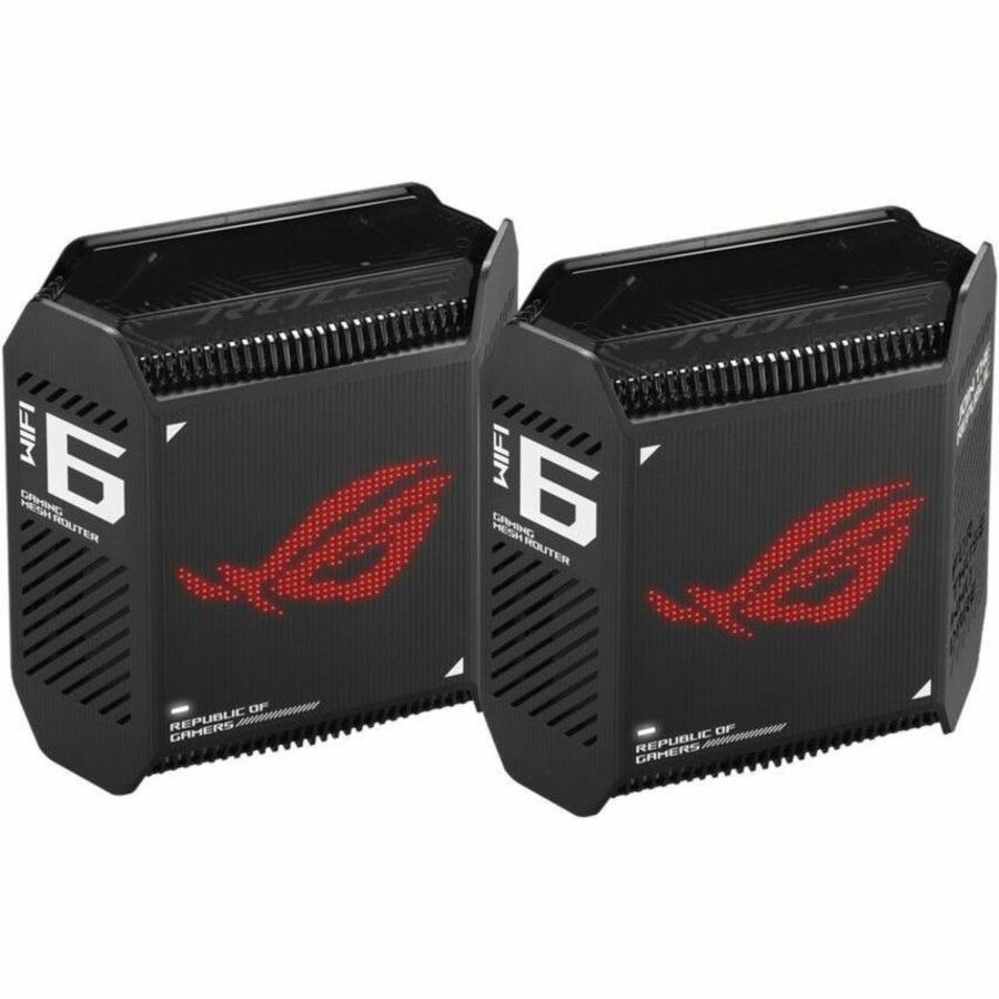 Asus ROG Rapture GT6(W-2-PK) Wi-Fi 6 IEEE 802.11a/g/n/ac/ax Ethernet Wireless Router GT6 (W-2-PK)