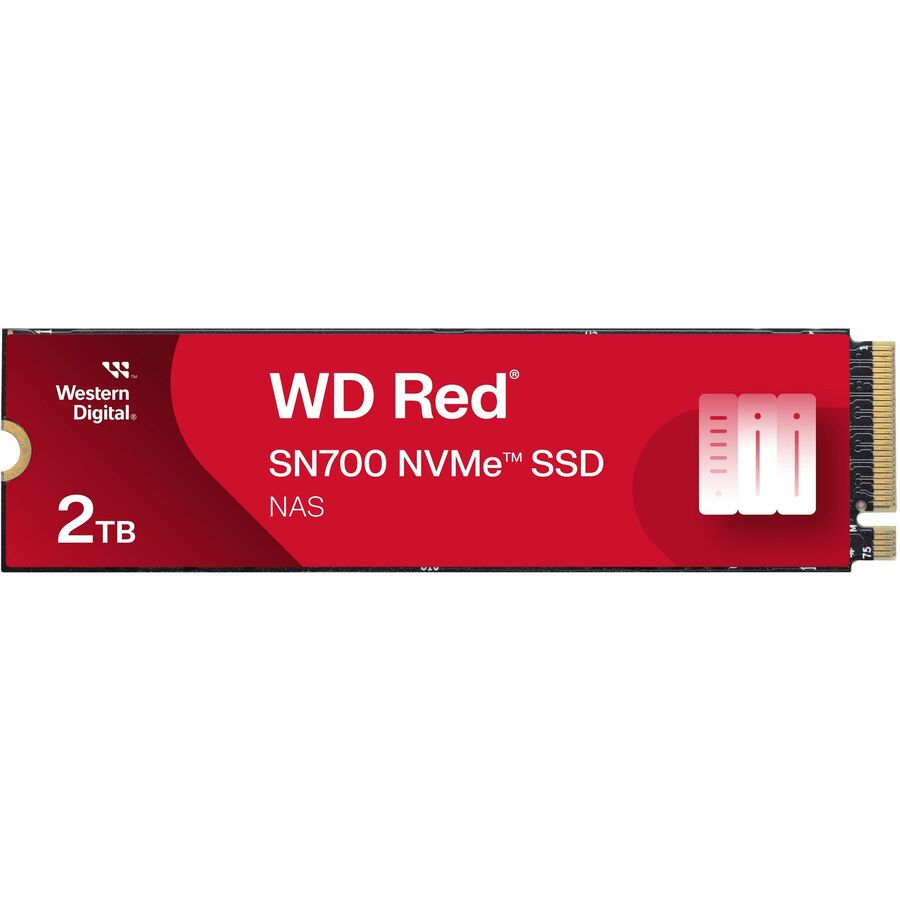 Western Digital Red S700 WDS200T1R0C 2 TB Solid State Drive - M.2 2280 Internal - PCI Express NVMe (PCI Express NVMe 3.0 x4) WDS200T1R0C