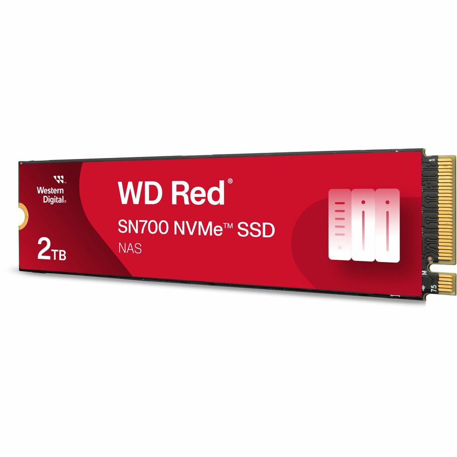 Western Digital Red S700 WDS200T1R0C 2 TB Solid State Drive - M.2 2280 Internal - PCI Express NVMe (PCI Express NVMe 3.0 x4) WDS200T1R0C