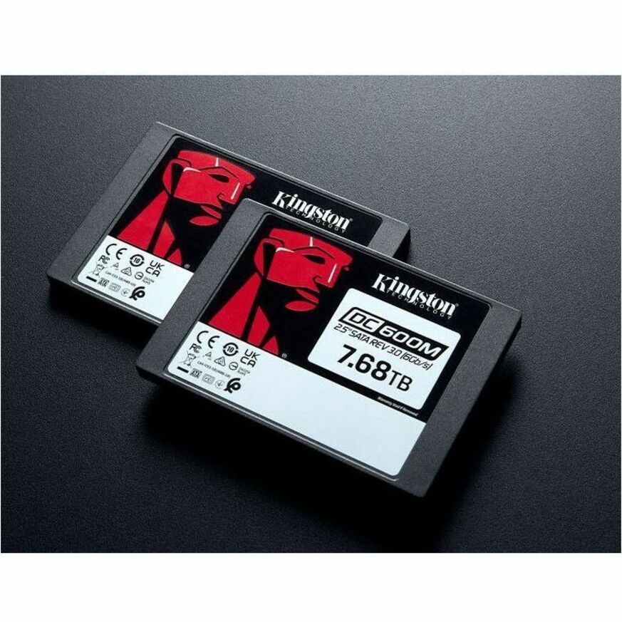 Kingston DC600M 7.50 TB Solid State Drive - 2.5" Internal - SATA (SATA/600) - Mixed Use SEDC600M/7680G