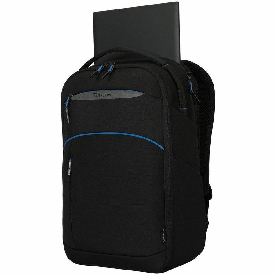 Targus Coastline EcoSmart TBB643GL Carrying Case (Backpack) for 15" to 16" Notebook - Black - TAA Compliant TBB643GL