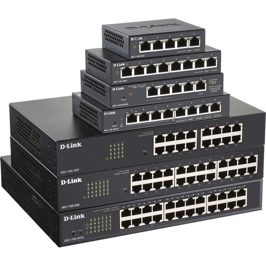 D-Link DGS-1100-05PDV2 Ethernet Switch DGS-1100-05PDV2