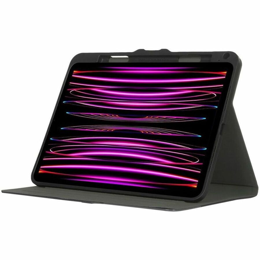 Targus Versavu Slim THZ986GL Carrying Case (Folio) for 11" Apple iPad Pro 11 (2024) Tablet - Black THZ986GL