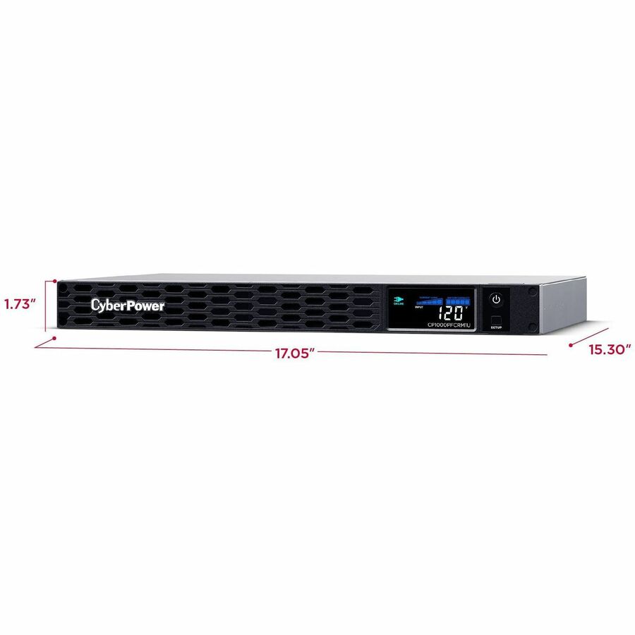 CyberPower PFC Sinewave CP1000PFCRM1U 1000VA Rack-mountable UPS CP1000PFCRM1U