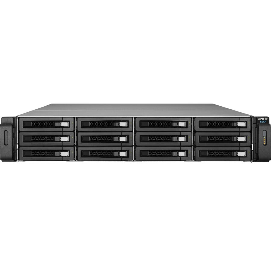 QNAP REXP-1220U-RP Drive Enclosure - 12Gb/s SAS Host Interface - 2U Rack-mountable REXP-1220U-RP-US