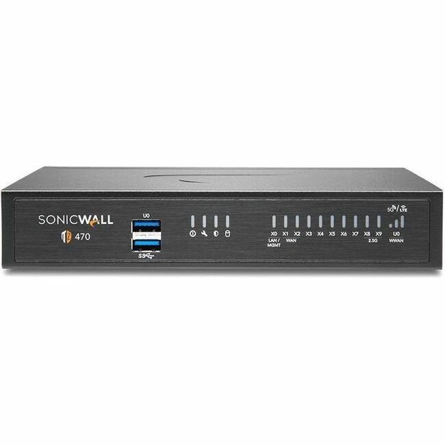 SonicWall TZ470 Network Security/Firewall Appliance 03-SSC-1259