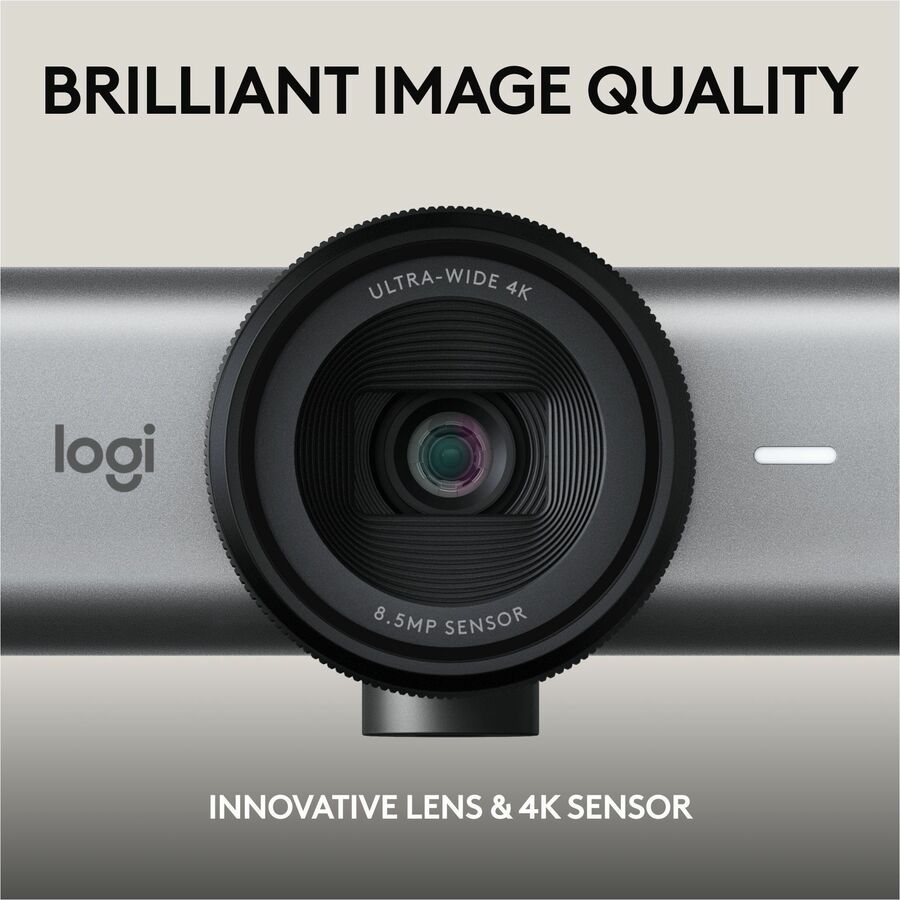 Logitech BRIO 705 Webcam - 8.5 Megapixel - 60 fps - Graphite - USB Type C 960-001529