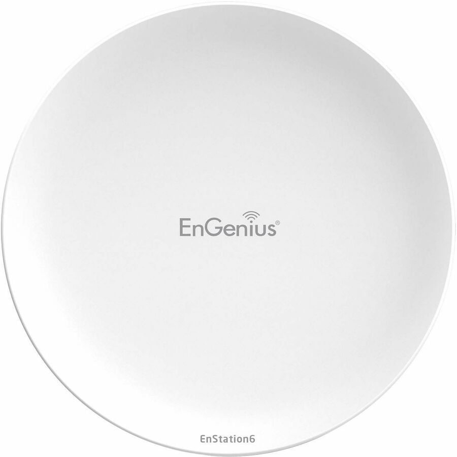 EnGenius EnStation6 Single Band IEEE 802.11 a/b/g/n/ac/ax 1.17 Gbit/s Wireless Bridge - Outdoor ENSTATION 6