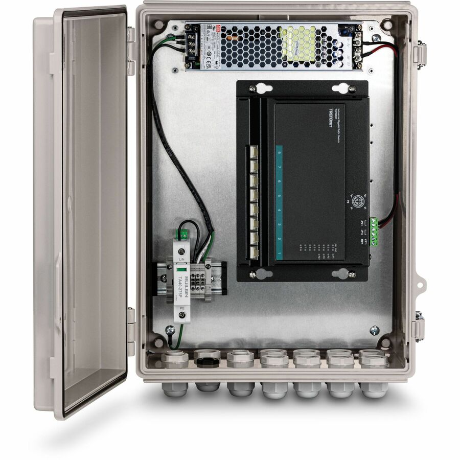 TRENDnet Outdoor IP68 Weatherproof Enclosure with Power Supply TI-CA3K