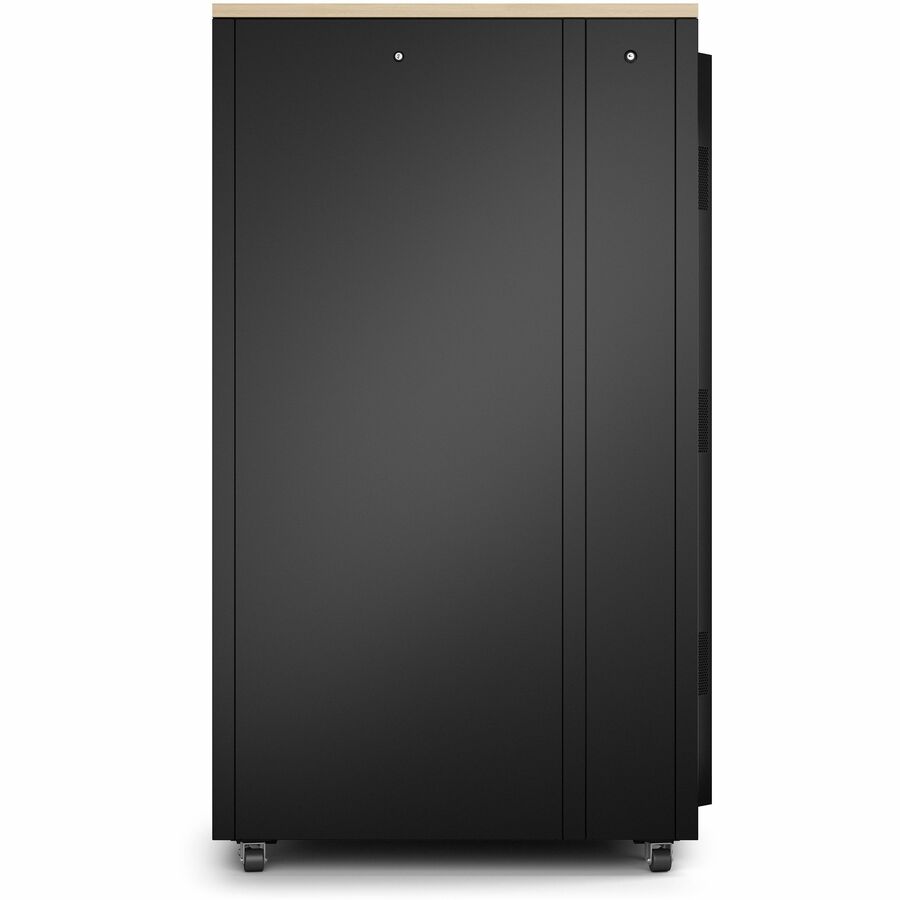 APC by Schneider Electric NetShelter Soundproof, 38U, Server Rack Enclosure, 120V, Maple AR4038LA