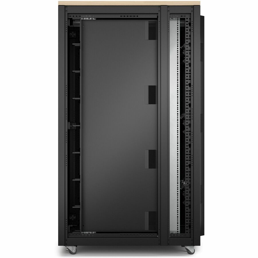 APC by Schneider Electric NetShelter Soundproof, 38U, Server Rack Enclosure, 120V, Maple AR4038LA