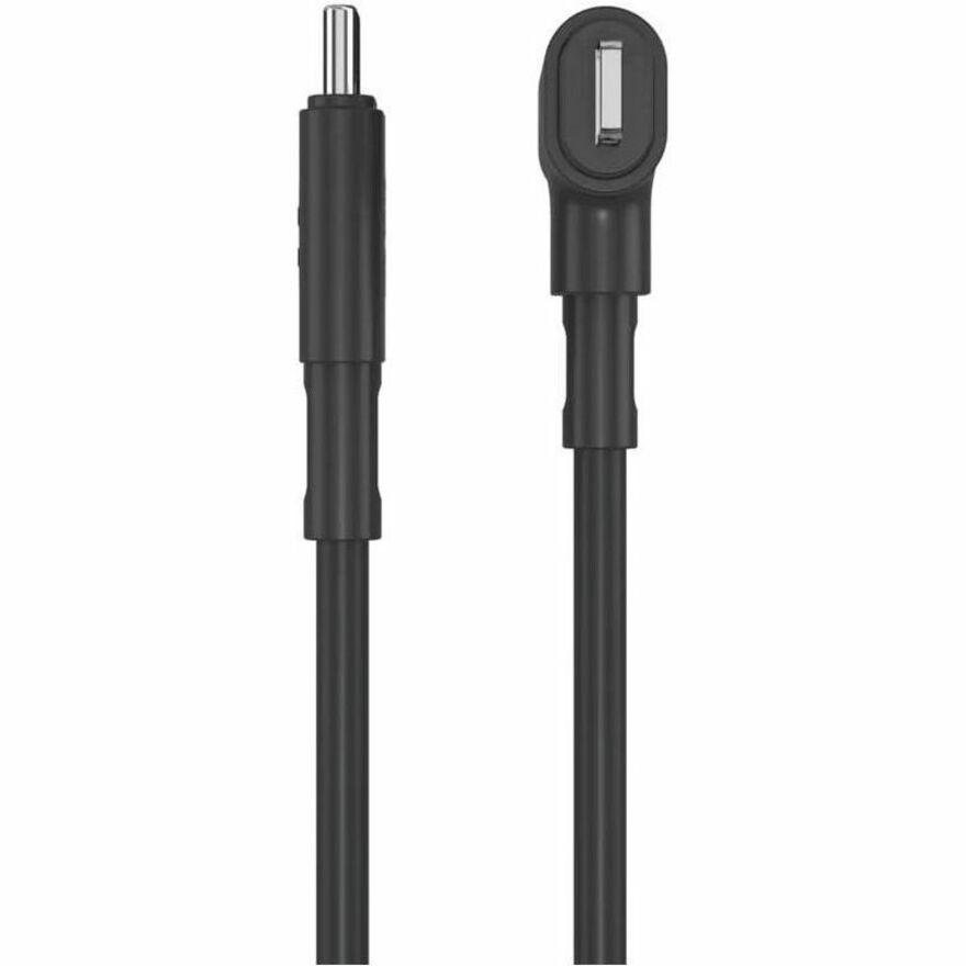 Targus HyperJuice USB-C and Lightning Hybrid Silicone Cable (1.5m/5ft) - Black HJ4010BKGL