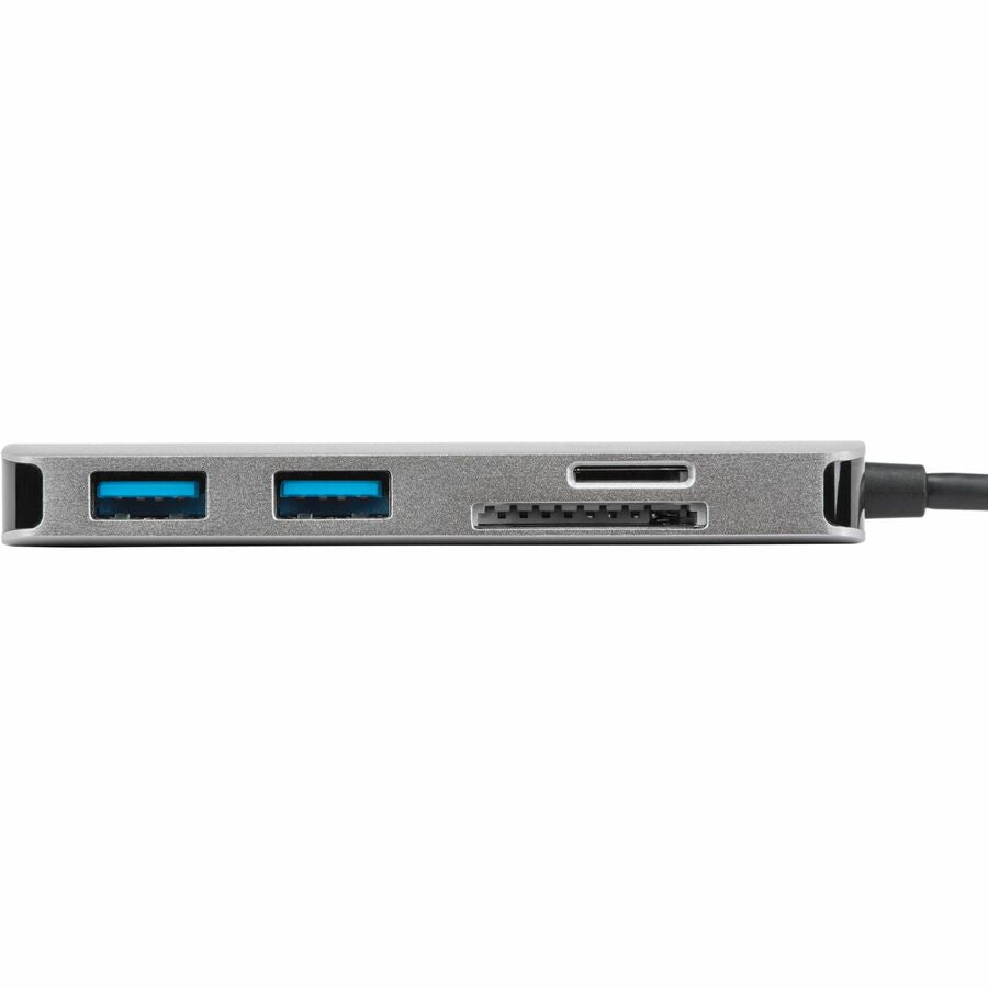 Targus USB-C Multi-Port Single Video Adapter and Card Reader with 100W PD Pass-Thru ACA953USZ