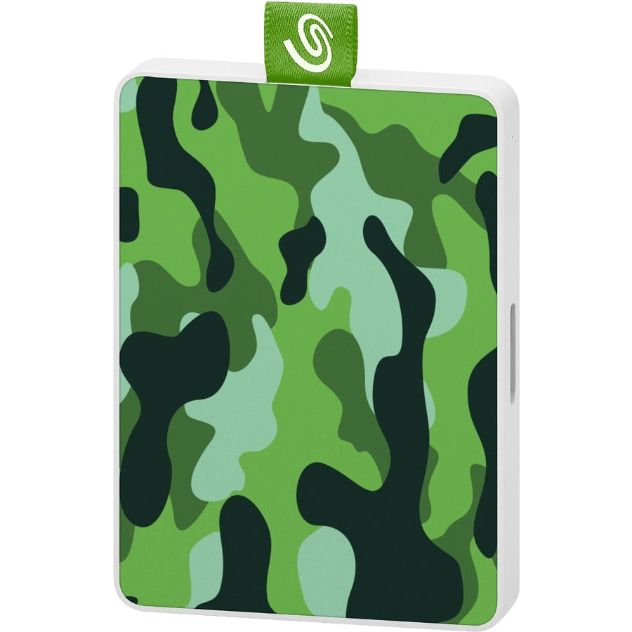 Seagate One Touch STJE500407 500 GB Portable Solid State Drive - External - Camo Green STJE500407