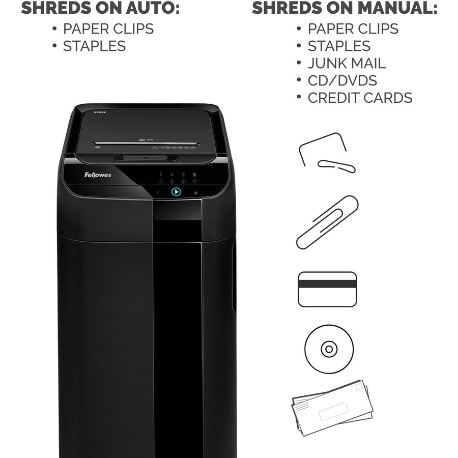 Fellowes AutoMax&trade; 350C Auto Feed Shredder 4964001