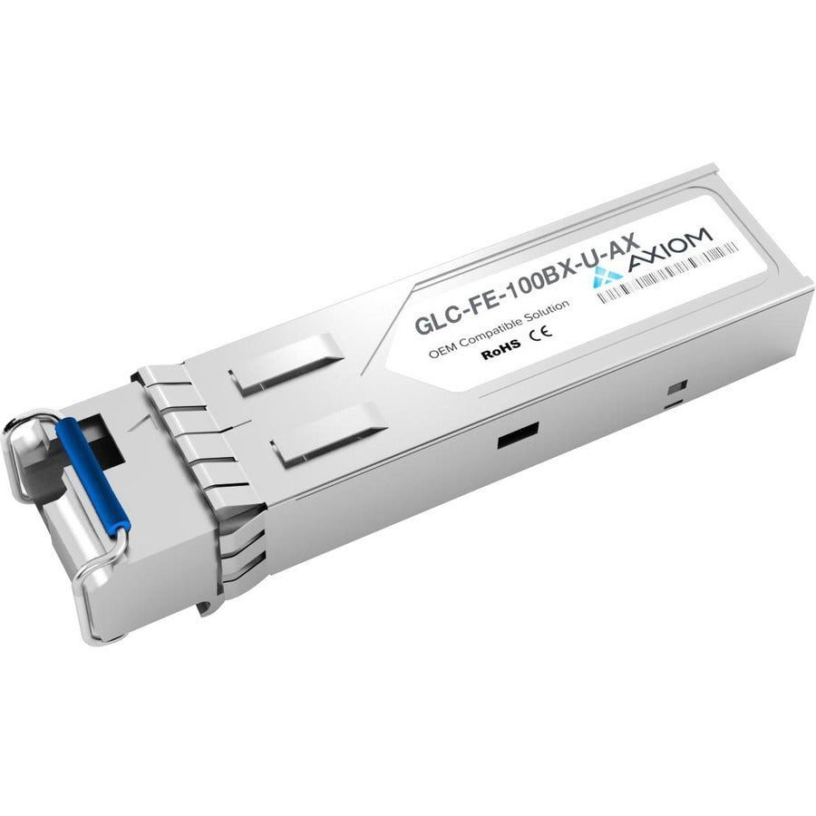 Axiom 100BASE-BX10-U SFP Transceiver for Cisco - GLC-FE-100BX-U (Upstream) GLCFE100BXU-AX