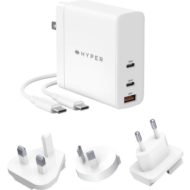 Targus HyperJuice GaN 140W USB-C Charger HJG140WW