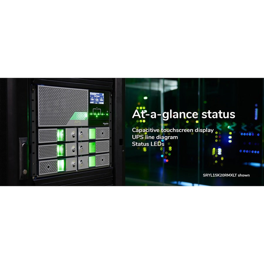 Schneider Electric Smart-UPS 15000VA Rack-mountable UPS SRYL15K15RMXLT
