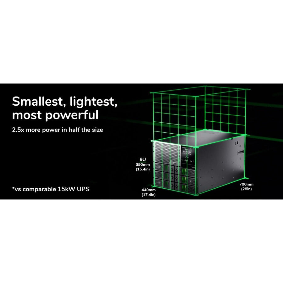 Schneider Electric Smart-UPS 15000VA Rack-mountable UPS SRYL15K15RMXLT