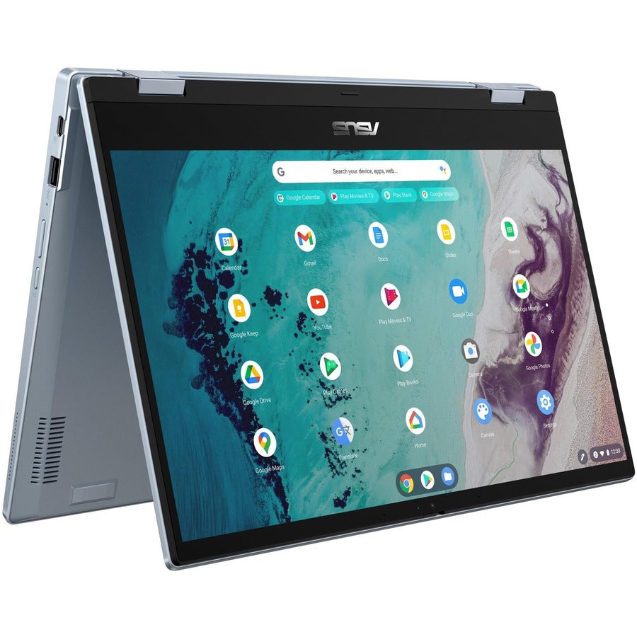 Asus Chromebook Flip CX3 CX3400FMA-DH31T-CA 14" Touchscreen Convertible 2 in 1 Chromebook - Full HD - Intel Core i3 11th Gen i3-1110G4 - 8 GB - 128 GB SSD - AI Blue CX3400FMA-DH31T-CA